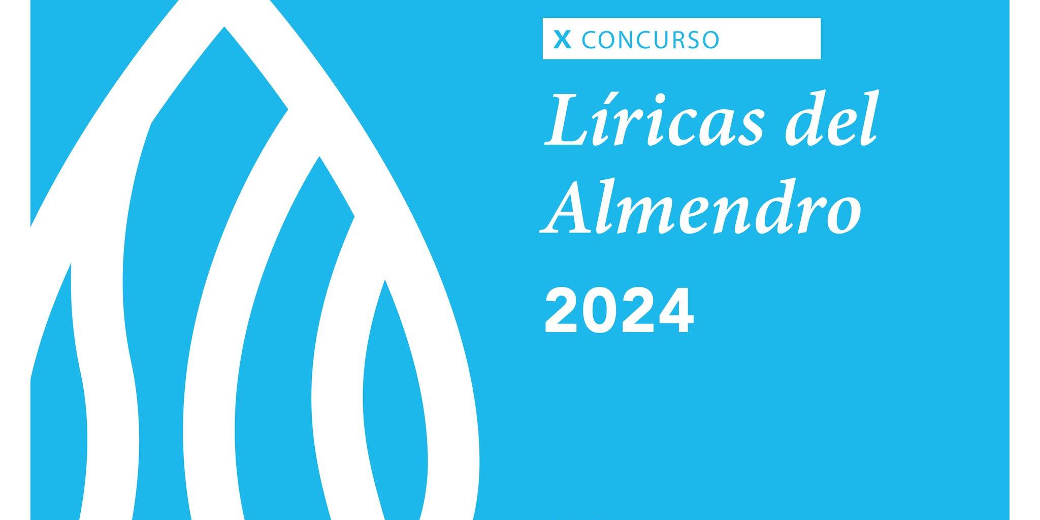 Cartel concurso Líricas del Almendro 2024
