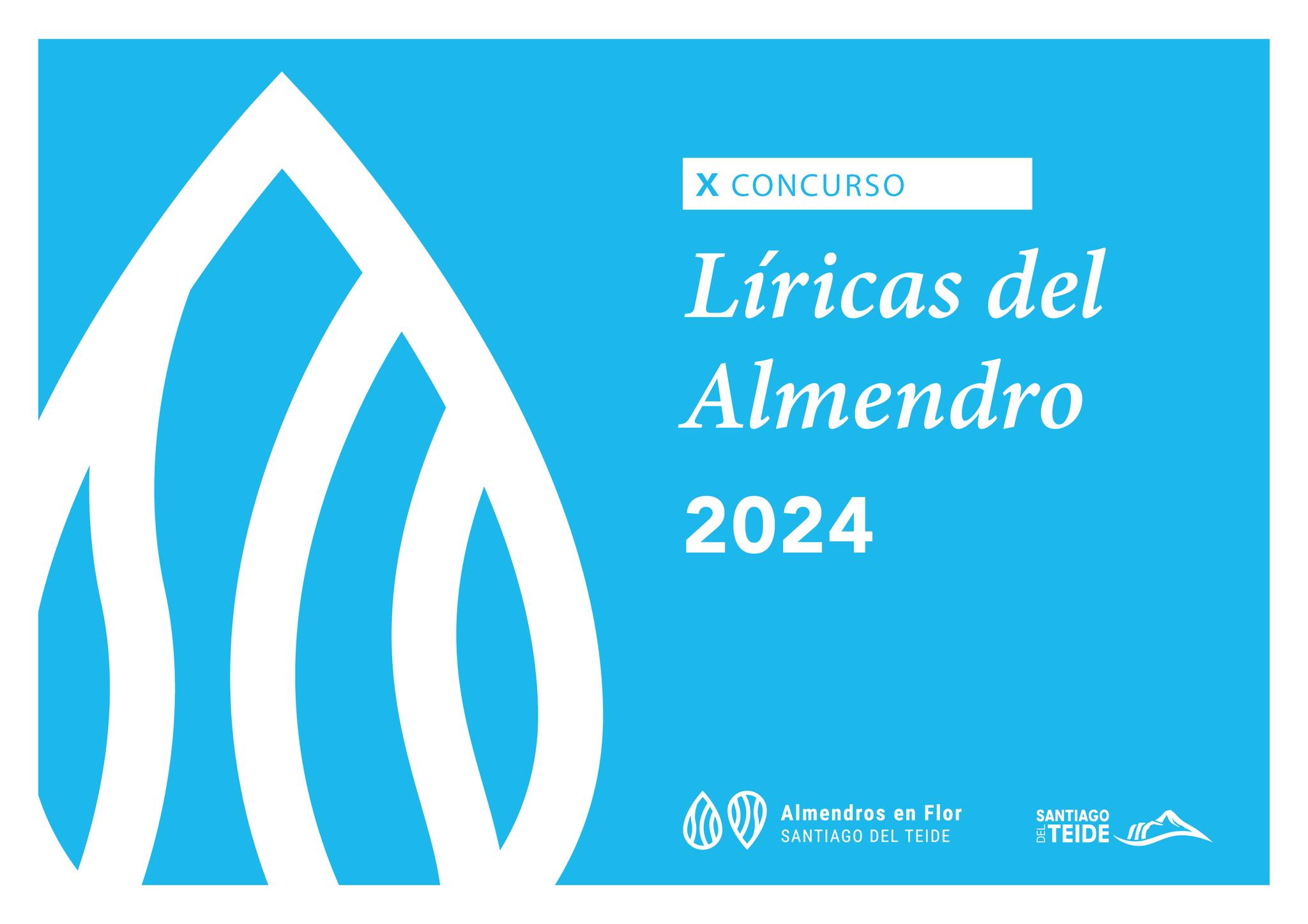Cartel concurso Líricas del Almendro 2024