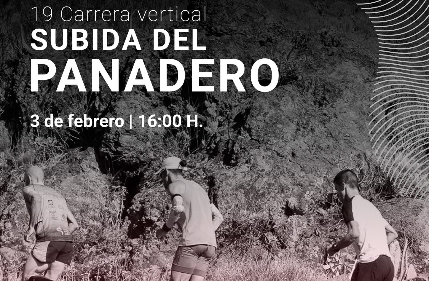 Cartel de la prueba deportiva
