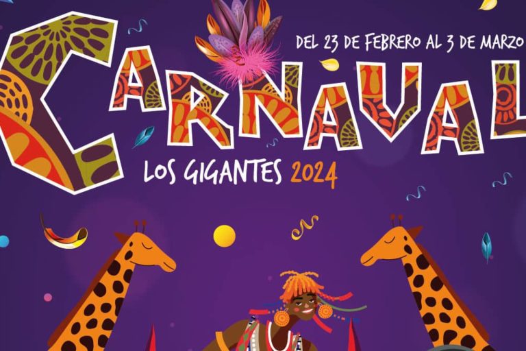 Cartel del Carnaval de Los Gigantes 2024