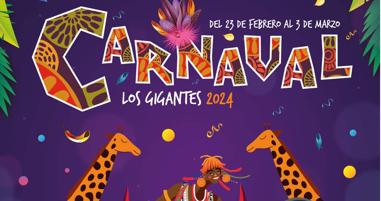 Cartel del Carnaval de Los Gigantes 2024