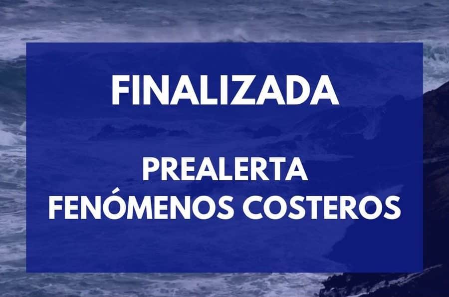 FINALIZADA PREALERTA POR FENÓMENOS COSTEROS 14-2-24