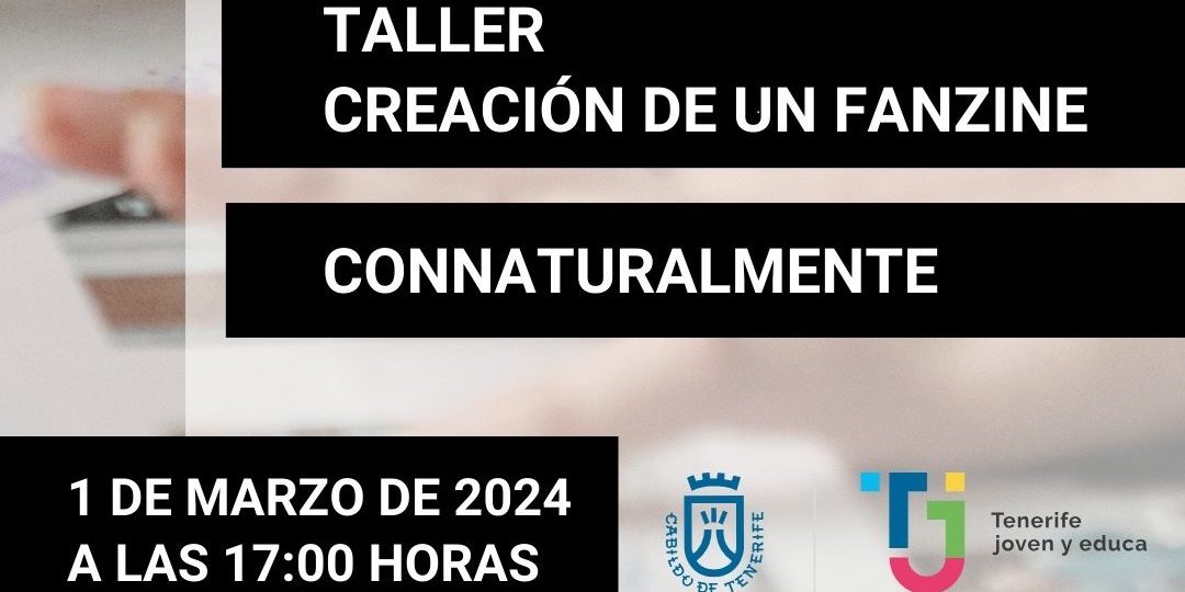 FOTO CARTEL TALLER DE FANZINES