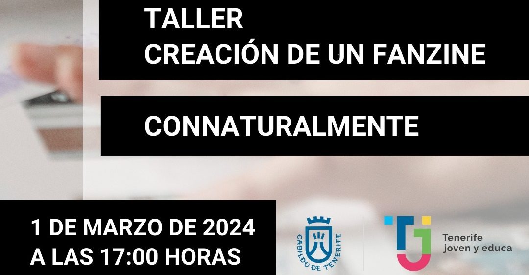 FOTO CARTEL TALLER DE FANZINES