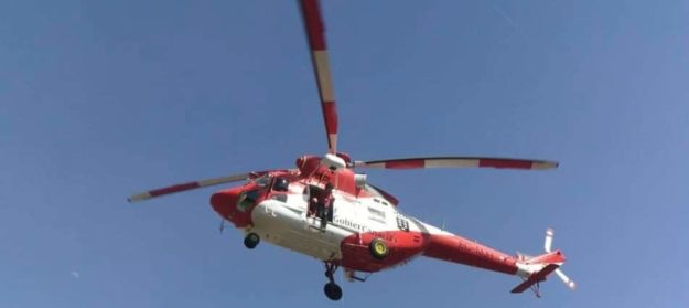 HELICÓPTERO DEL GES RESCATA A UNA SENDERISTA EN ANAGA 12-2-24