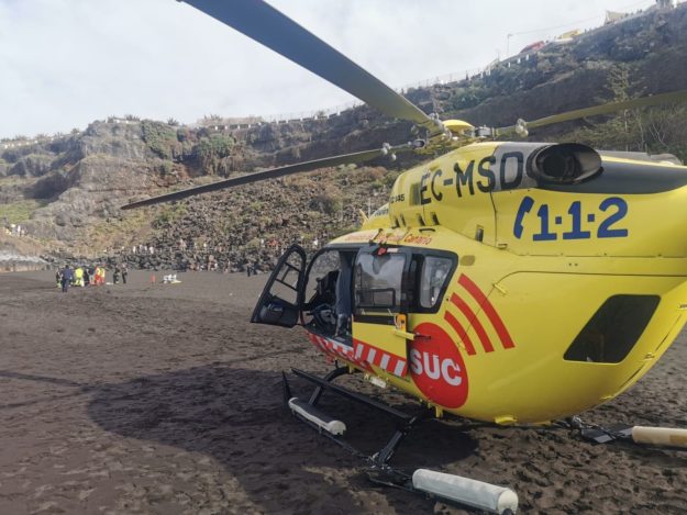 HOMBRE FALLECIDO EN LA PLAYA EL BOLLULLO-LA OROTAVA 5-2-24