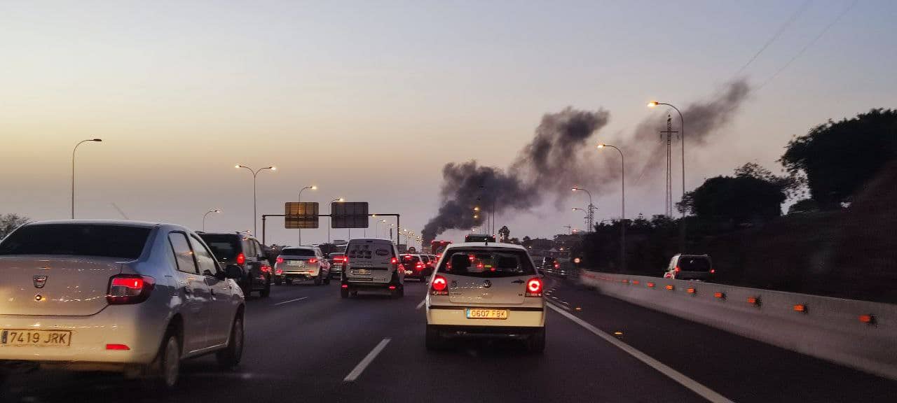 INCENDIO EN LA TF-53 1-2-24