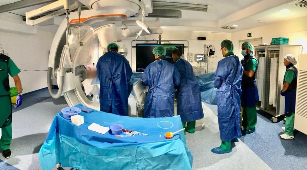 PRIMERA CIRUGÍA DE AORTA EN FUERTEVENTURA 12-2-24