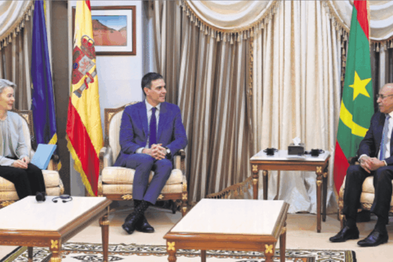 REUNIÓN ESPAÑA-MAURITANIA-RUTA CANARIA 8-2-24