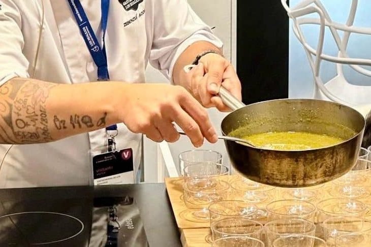 Recurso chef Zebenzuí Acosta en Madrid Fusión 2024