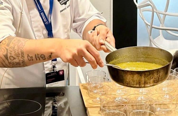 Recurso chef Zebenzuí Acosta en Madrid Fusión 2024