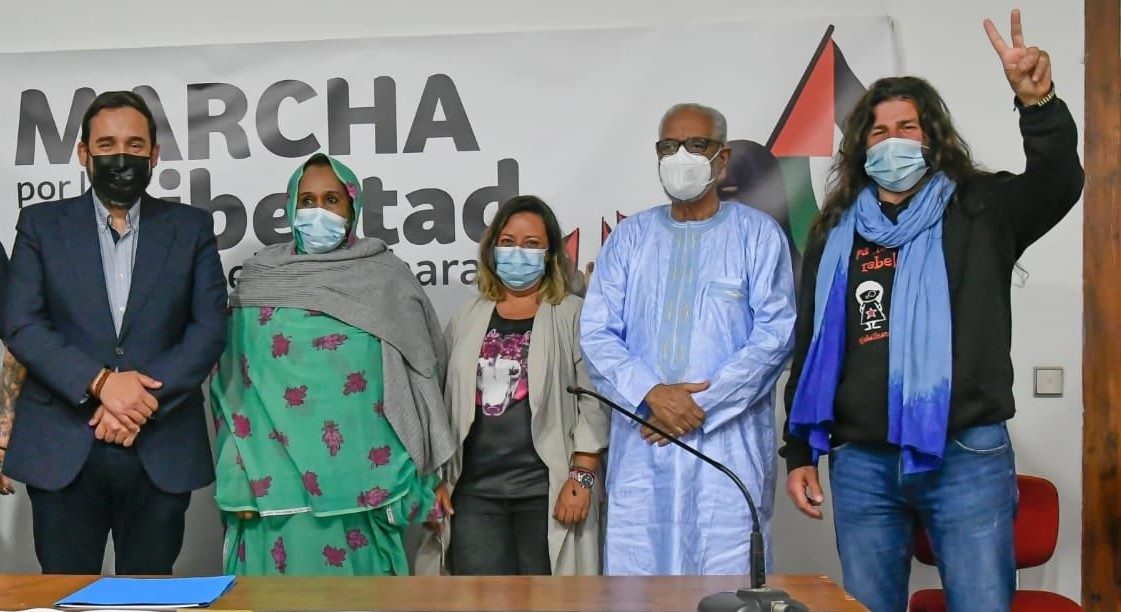 Rubens Ascanio e Idaira Afonso – marcha saharaui