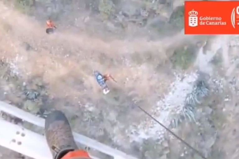 SENDERISTA HERIDA RESCATADA POR EL GES-ARTENARA 19-2-24