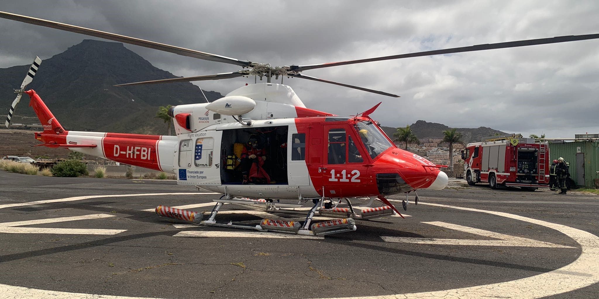 SENDERISTA RESCATADA EN LA MONMTAÑA DE GUAZA-ARONA 26-2-24