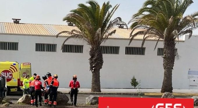 SENDERISTA RESCATADO EN YAIZA-LANZAROTE 13-2-24