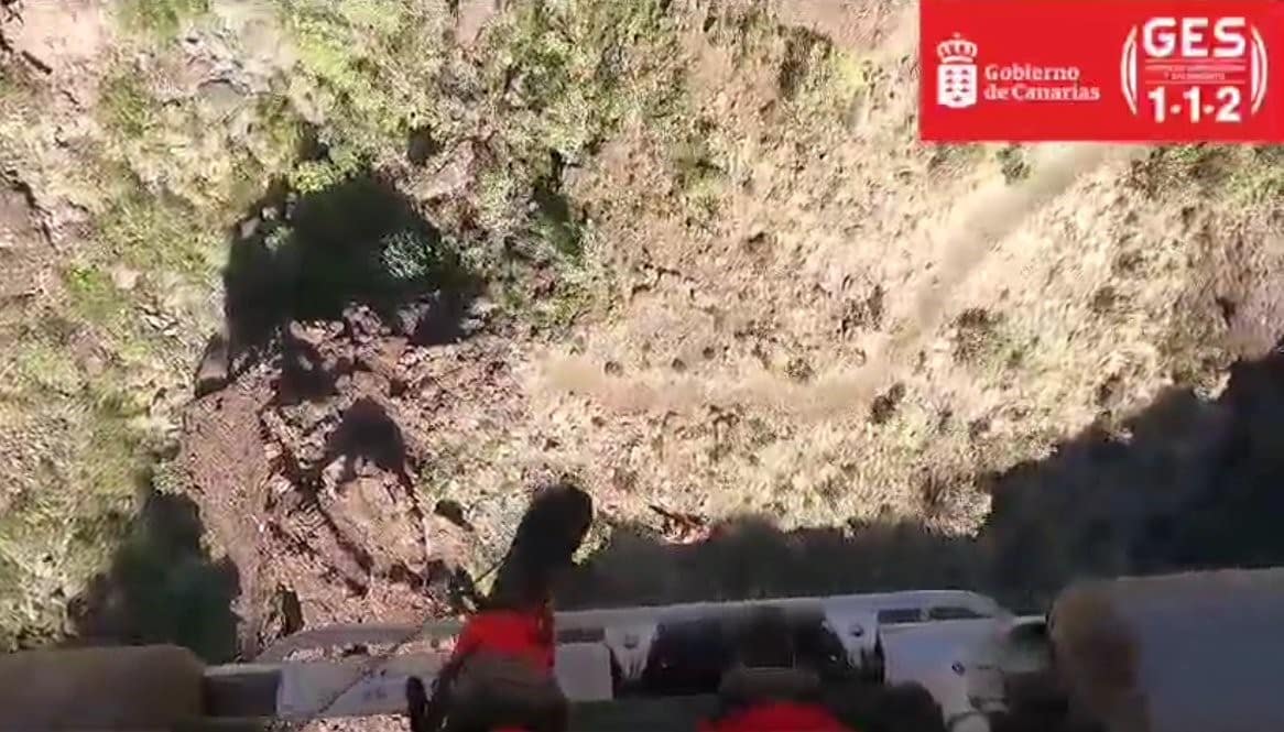 SENDERISTA RESCATADO POR HELICÓPTERO DEL GES-MASCA 4-2-24