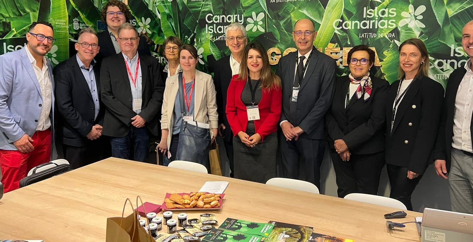 050324 Comitiva de Turismo de La Gomera desplazada a la ITB de Berlín