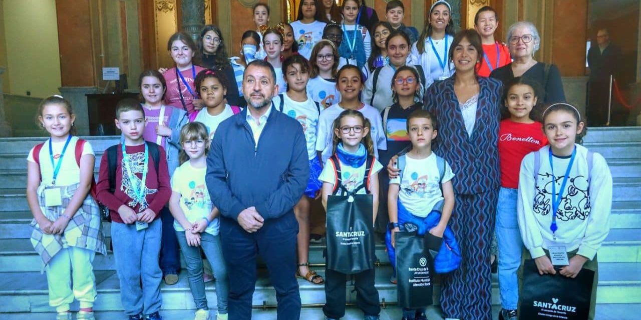 240307 Niñas y niños del Consejo Municipal de la Infancia de Candelaria….