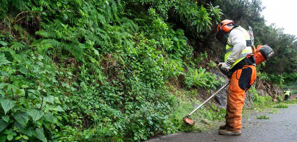 280324 Actuaciones de conservación y mantenimiento de carreteras en La Gomera