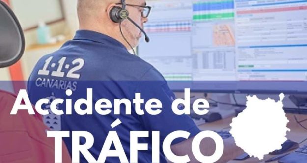 ACCIDENTE DE UNA MOTOCICLETA EN LAS PALMAS 6-3-24