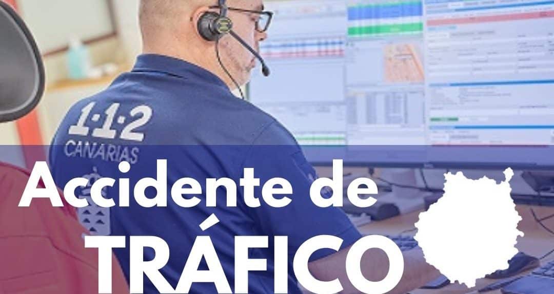 ACCIDENTE DE UNA MOTOCICLETA EN LAS PALMAS 6-3-24