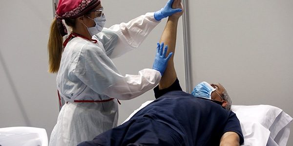 Rehabilitación muscular de pacientes rcuperados de COVID-19