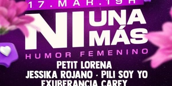 Cartel Ni una más