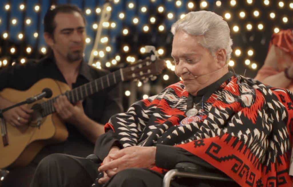 Escena del documental, último concierto de Chavela Vargas