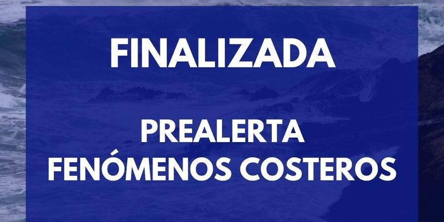 FINALIZA LA PREALERTA POR FENÓMENOS COSTEROS 4-3-24