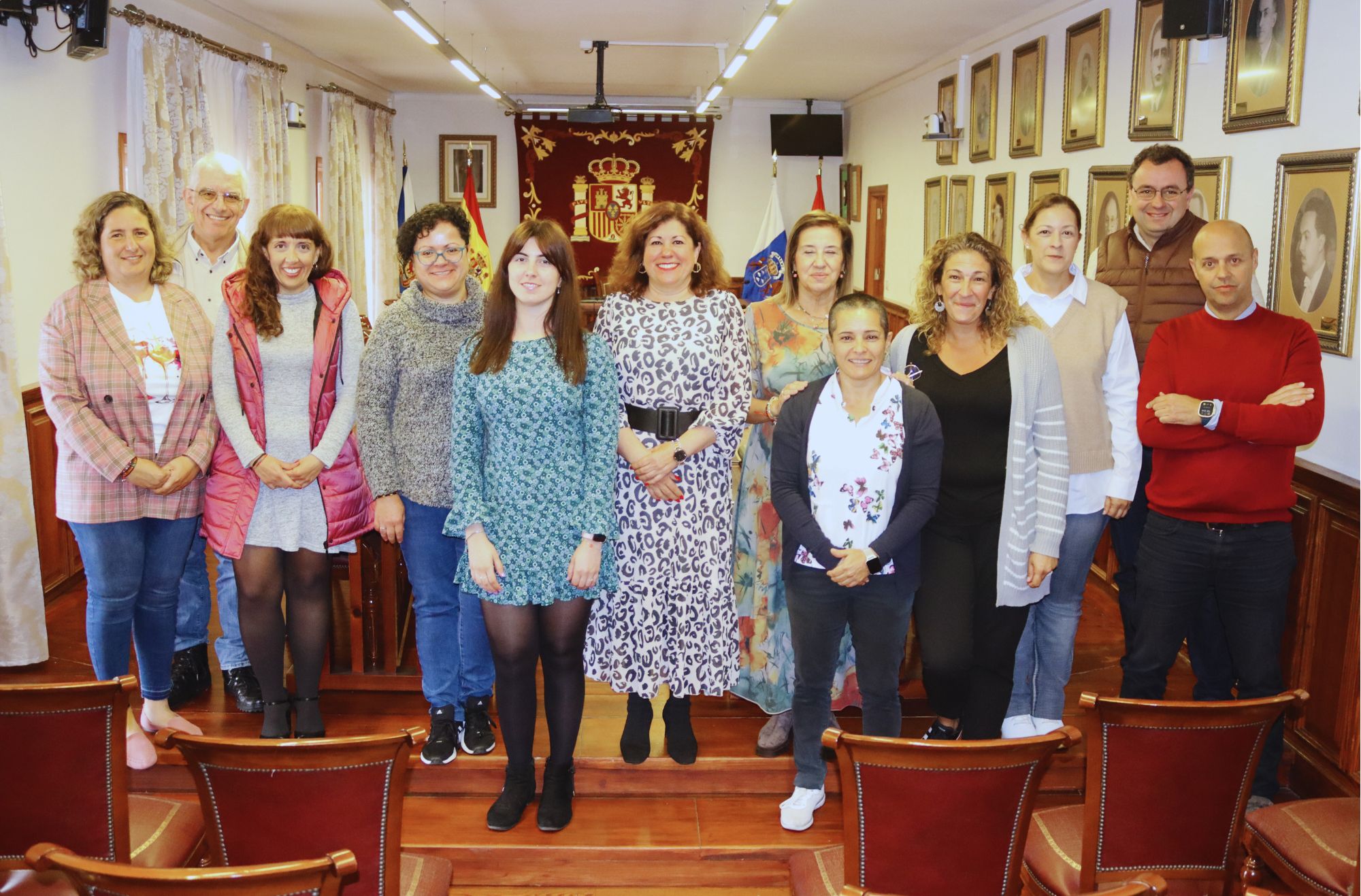 FOTO DE FAMILIA TACORONTE DINACCIÓN 2023