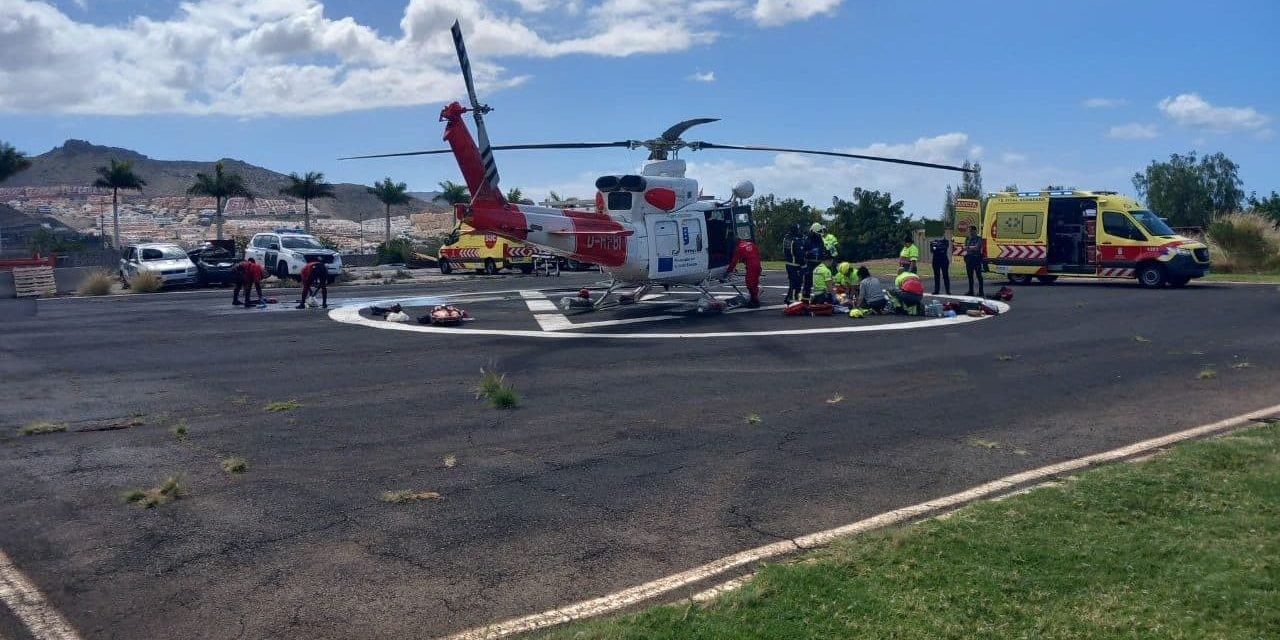 HOMBRE FALLECE AL CAER EN UNOS CHARCOS EN LOS GIGANTES 27-3-24