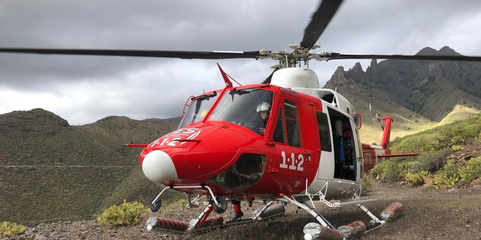 PARAPENTISTA HERIDO EN ADEJE 10-3-24