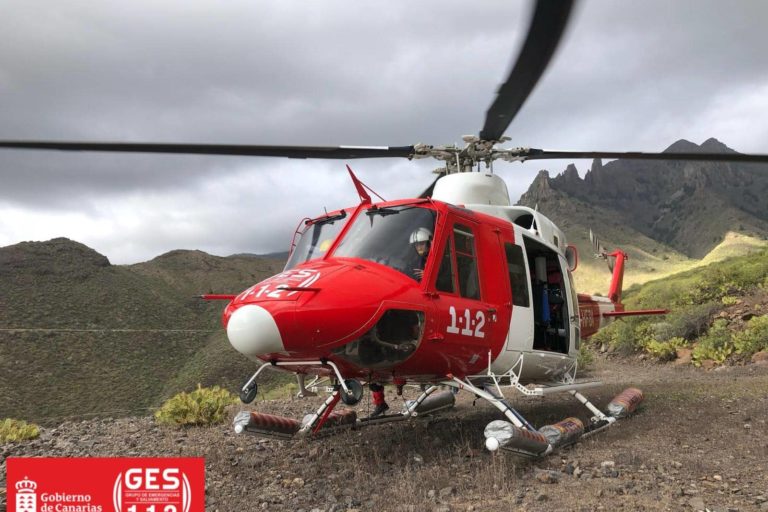 PARAPENTISTA HERIDO EN ADEJE 10-3-24