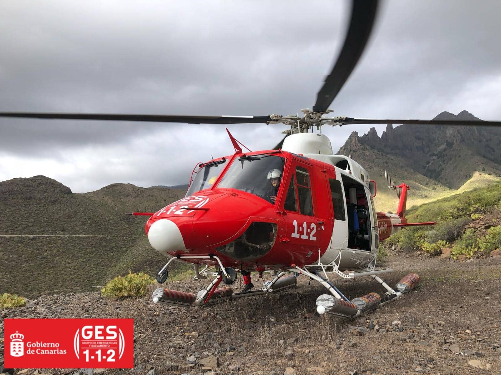 PARAPENTISTA HERIDO EN ADEJE 10-3-24