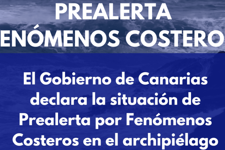 PREALERTA POR FENÓMENOS COSTEROS EN CANARIAS 25-3-24