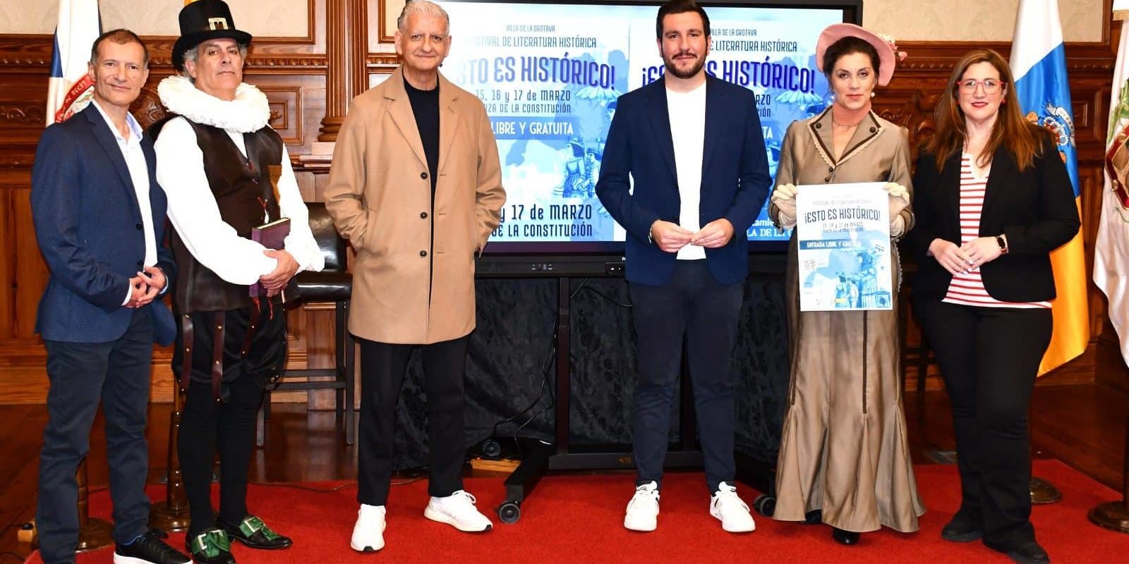 PRESENTACIÓN DEL FESTIVAL LITERATURA HISTÓRICA