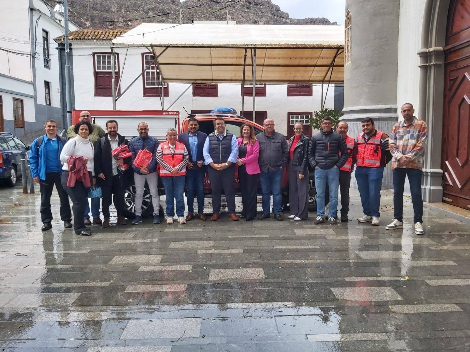 Participantes en la jornada formativa celebrada en Agulo