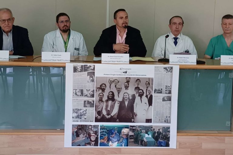 RP 40 aniv cardíaca extracorpórea