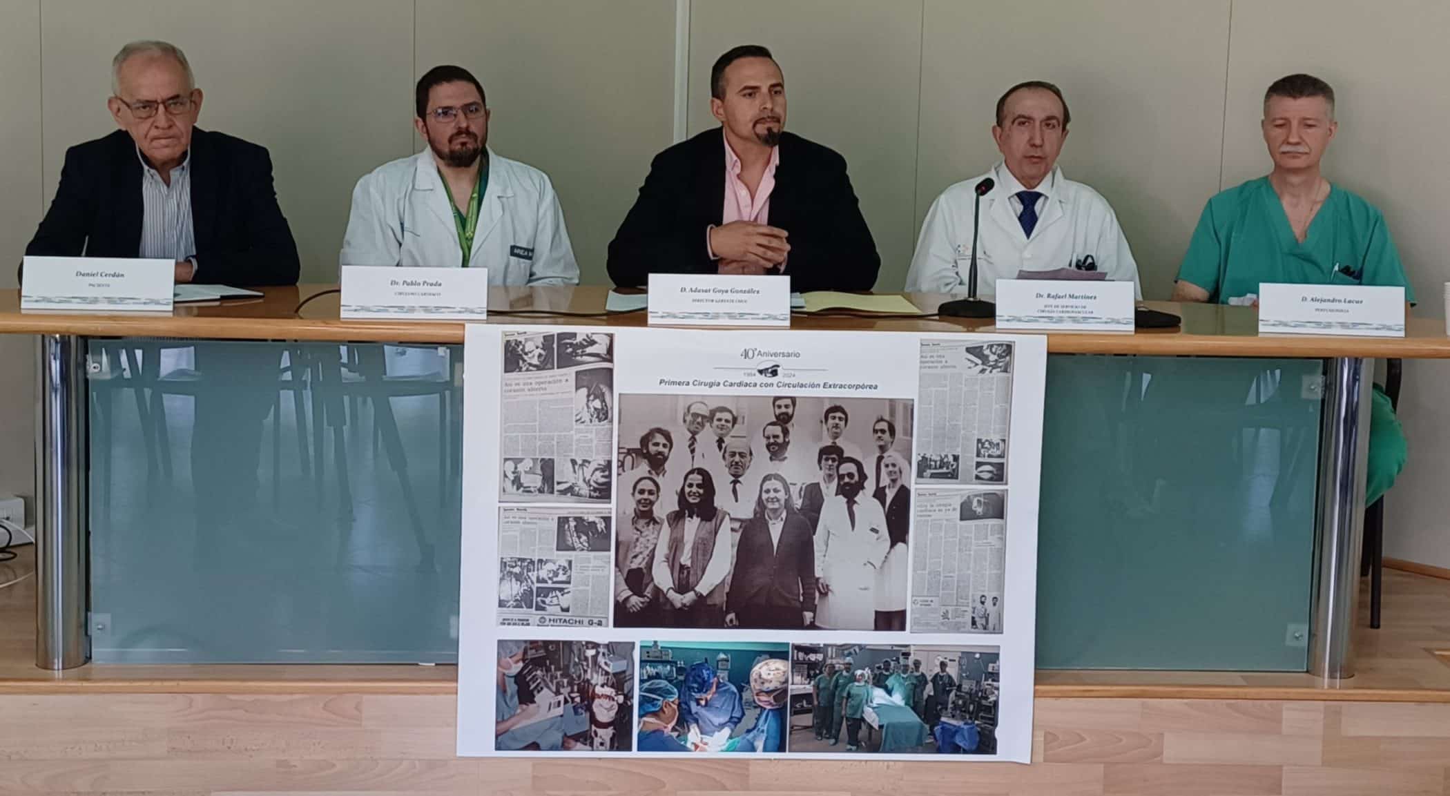 RP 40 aniv cardíaca extracorpórea