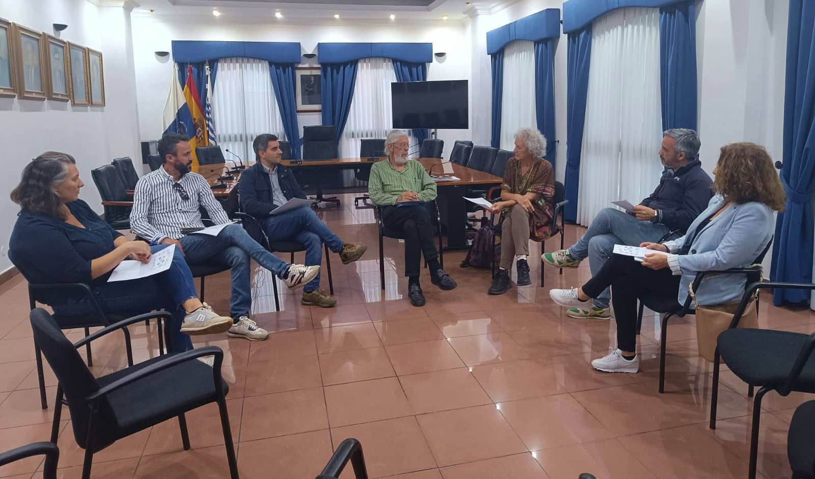 Reunión con la Corporación Municipal