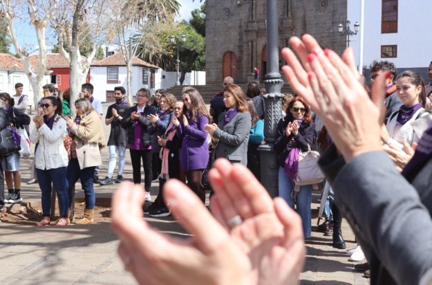 TACORONTE_ PÚBLICO EN LECTURA DE MANIFIESTO 8M 2024