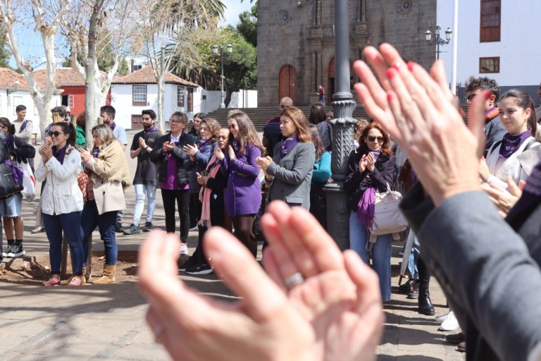 TACORONTE_ PÚBLICO EN LECTURA DE MANIFIESTO 8M 2024