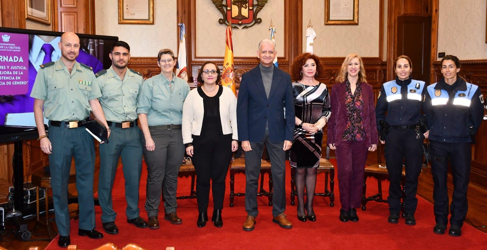 celebración jornadas sobre mujer y justicia