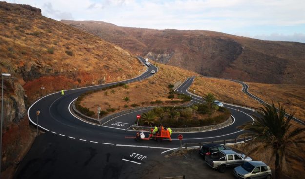 060424 Tramo de la GM-2, Carretera General del Sur, en La Gomera