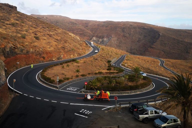 060424 Tramo de la GM-2, Carretera General del Sur, en La Gomera