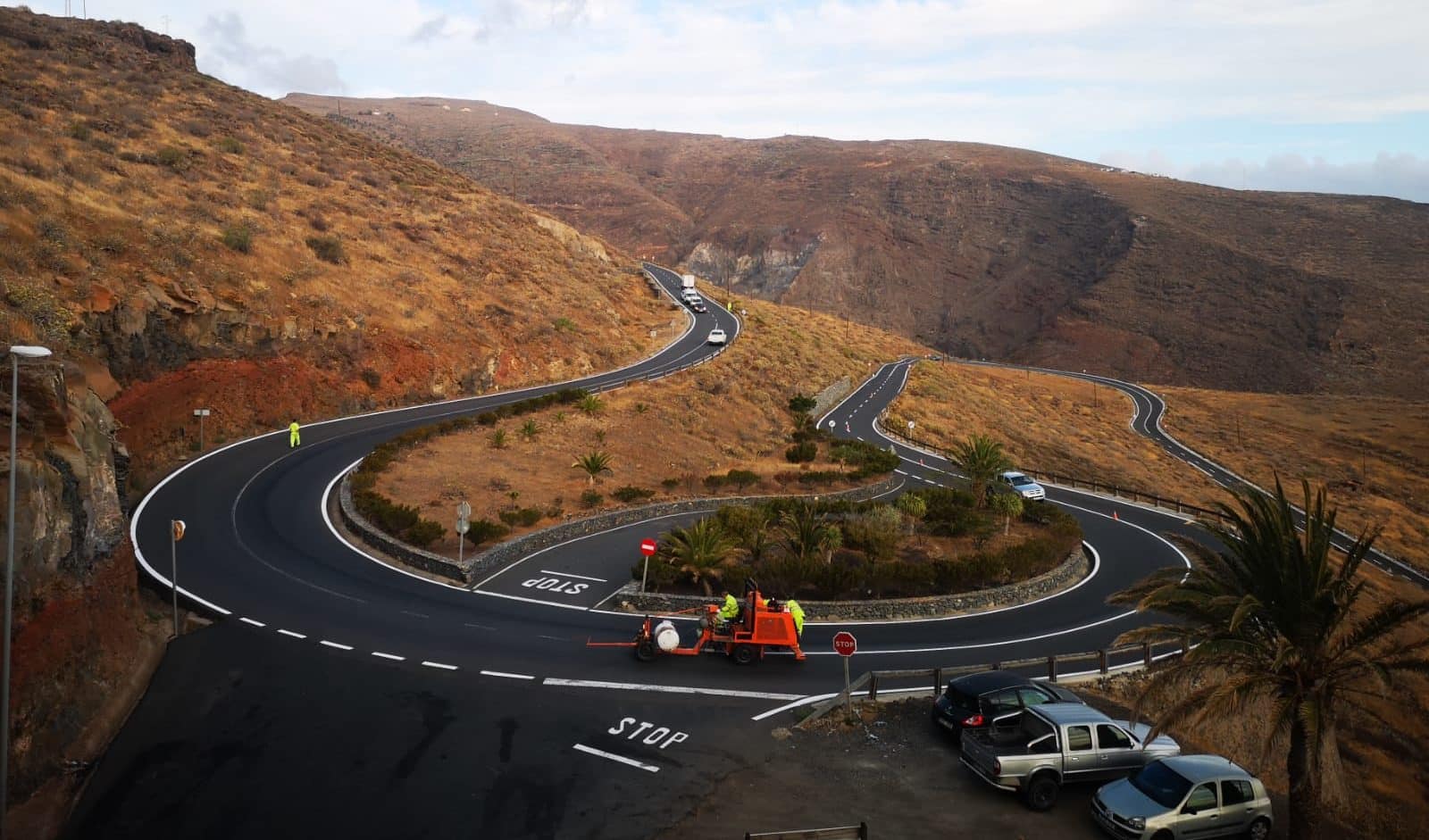 060424 Tramo de la GM-2, Carretera General del Sur, en La Gomera