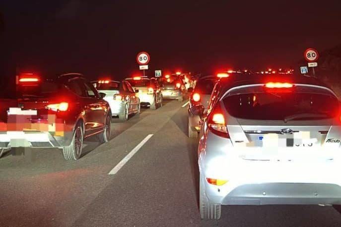 ACCIDENTE EN LA TF-5 1 20-4-24