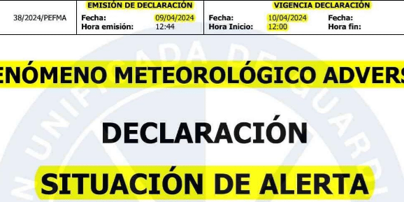 ALERTA EN CANARIAS 11-4-24
