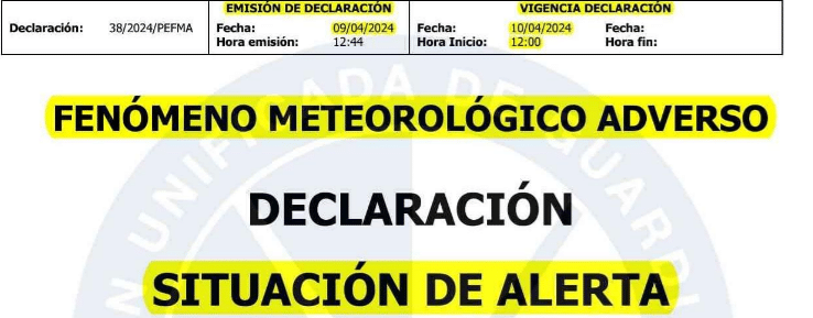 ALERTA EN CANARIAS 11-4-24