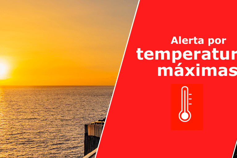 ALERTA POR TEMPERATURAS MÁXIMAS EN CANARIAS 9-4-24